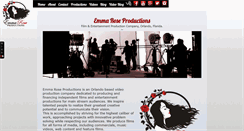 Desktop Screenshot of emmaroseproductions.com